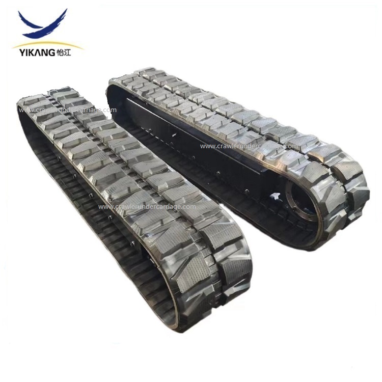 SJ500A rubber track undercarriage