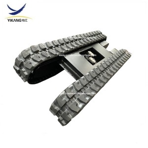 Custom rubber track undercarriage with 30-40mm retractable frame pro 5.5 talentis gruis aranea levare