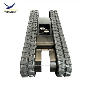 Factory more rubber track undercarriage with retractable frame for mini crawler aranea gruis ex China