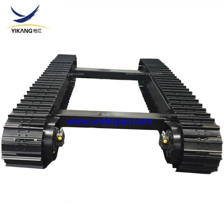 Universal steel track undercarriage for 3-20 tons drilling rig transport vehicle robot Featured Image