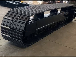 OEM 30 ton hydraulisch stalen rupsbandchassisonderstel voor graafmachine-bulldozer-boorinstallatie