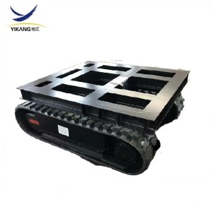 Specially custom rubber track undercarriage platform for 0.5-10 tons crawler machinery