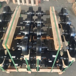 rubber track undercarriage parts top upper cylindro apta ad Morooka TUBER salsissimus MST1500 MST2200