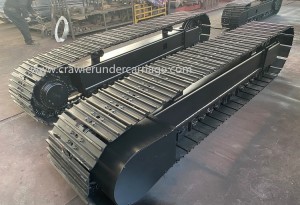 Nabídka YIJIANG vyhovuje různým specifikacím pro pryžové i ocelové pásové podvozky.
