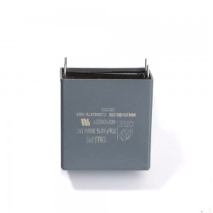 Innovative metalized plastic AC film capacitor for PV power converter 250KW