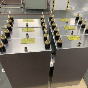 Oil-filled Electric capacitor for induction heating furnace