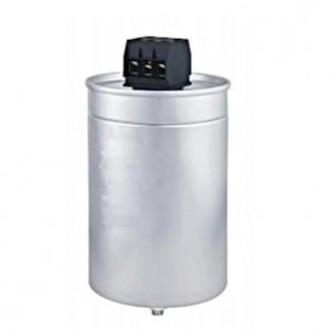 Three Phase AC Filter Film Capacitor with Aluminum Cylindrical Case for Power Equipments