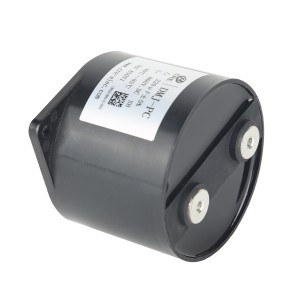 Cylindrical Plastic Shell Power Film Capacitor with High Voltage