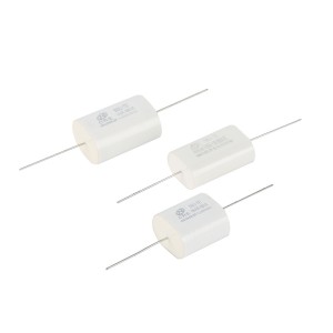 Axial Lead Film Capacitor for Resonant Circuit