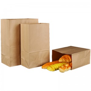 OEM/ODM China Zip Lock Food Packaging Kraft Paper Bags with Clear Window