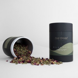 Professional Custom Tube For Tea Or Wine Packing By Kraft Paper
