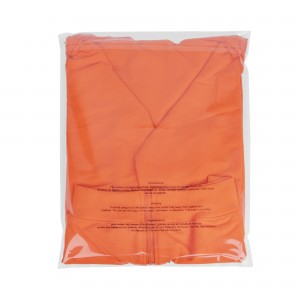 Factory directly Resealable Zip Lock Zipper Bag Apparel Packaging Plastic Frosted Slider Poly Bags for Clothes