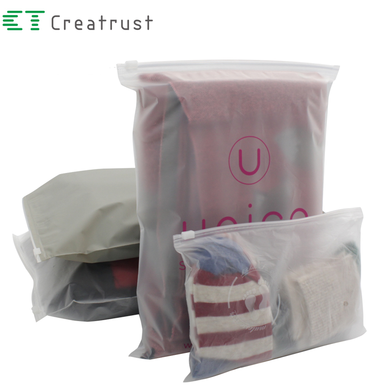 Odm Zipper Bags Dealer –  Wholesale CPE Frosted Slider Bag For Clothes Packing – ChuangXin