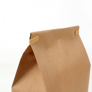 Supply OEM Food Garde New Fashion Accept Custom Sos Handle Paper Bag
