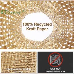 OEM/ODM Factory Honeycomb Kraft Paper Roll Eco-Friendly Envelope Bags