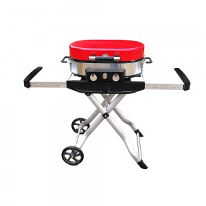 Short Lead Time for Barbeque Grill Outdoor Bbq Handmade - Outdoor  Portable and Foldable  Propane Two Burner Gas stainless BBQ Grill – Craft