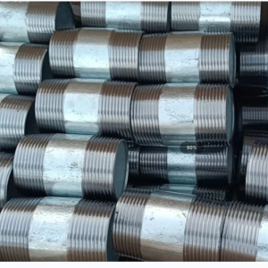 Stainless Steel Pipe Connector Threaded Pipe Nipples