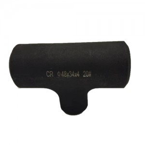 Carbon Steel Pipe Fitting Unequal Tee