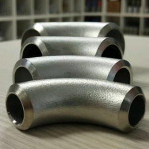 Seamless Ss Elbow Stainless Steel Pipe Fittings 45 Degree 90 Degree Elbow