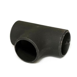 Carbon Seamless Stainless Steel Pipe Fittings Reducer  Tee Butt Welding Tee