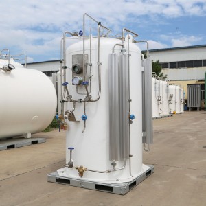 ASME Runfeng 5m³ Low temperature double layer storage of liquid carbon dioxide micro bulk storage tank