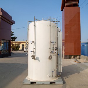 Vertical Liquid Carbon Dioxide CO2 Pressure Vessel Cryogenic Storage Tank