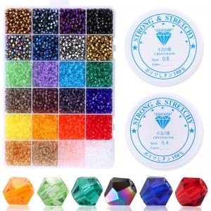 4MM Glass Beads Crystal Beads For Jewelry Making Bracelet Necklace