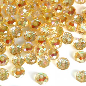 AAA-belagte krystallperler for håndlagde smykker