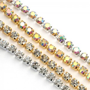 Catena di diamanti Claw per a decorazione di vestiti DIY