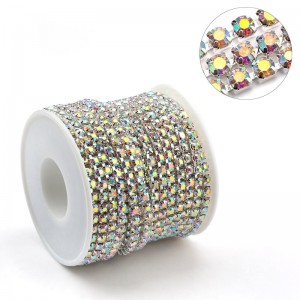 Cadena de diamants d'arpa per a la decoració de roba de bricolatge