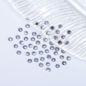 White mini small size flat bottom 5a love drop marquise zircon nail drill for nail art decoration