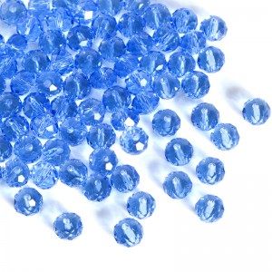 AAA pläterade kristallpärlor för handgjorda smycken