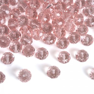 Perles de vidre xapades AAA per a la fabricació de joies fetes a mà
