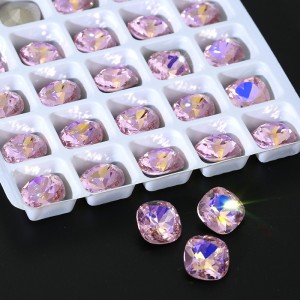 k9 high quality wide square crystal for diy nail sticker drill