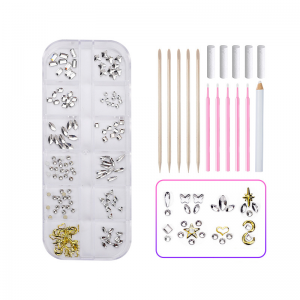 Wholesale diy removable dental rhinestones for tooth decoration with tool set