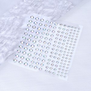 Wholesale multiple colors acrylic rhinestones for nail decoration and facial decoration
