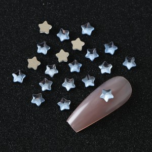 4MM 6MM Special-shaped diamond manicure bagged flat-bottom diamond for nail sticker clothing DIY