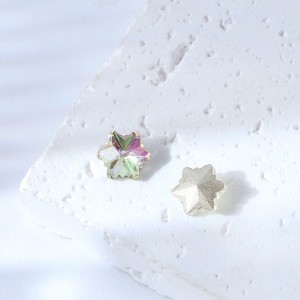 8mm Purple Star Snowflake Christmas Nail Art Rhinestones for Nail Art Decoration