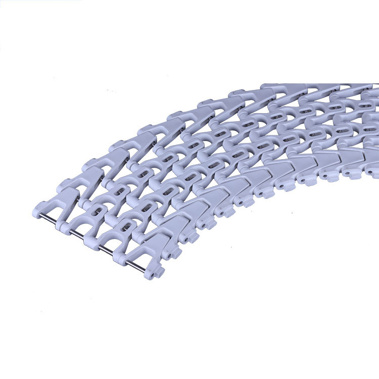 S5001 Flush Grid Turnable Modular Plastic Conveyor Belt