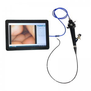 Pilihan USB mudah alih Video Nasophayngoscope -Endoscope Fleksibel