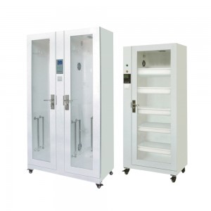 Armário de armazenamento de endoscópio flexível e rígido de venda quente-2 portas