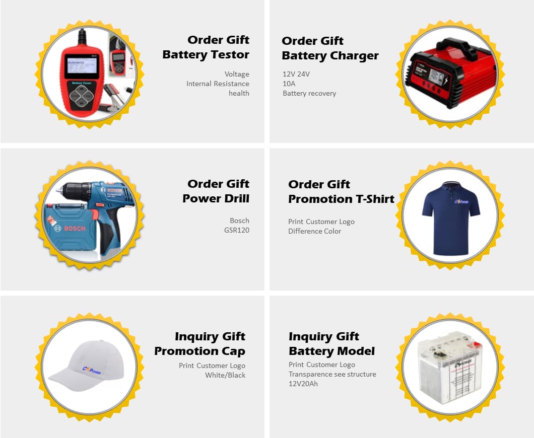 NEW Orders with freely gifts support from CSPower Battery Tech Co., Ltd
