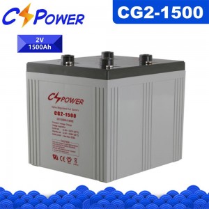 CSPower CG2-1500 Deep Cycle GEL-batteri