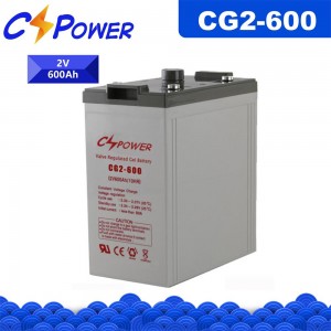 CSPower CG2-600 Deep Cycle GEL-batteri