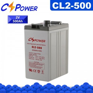 CSpower CL2-500 డీప్ సైకిల్ AGM బ్యాటరీ