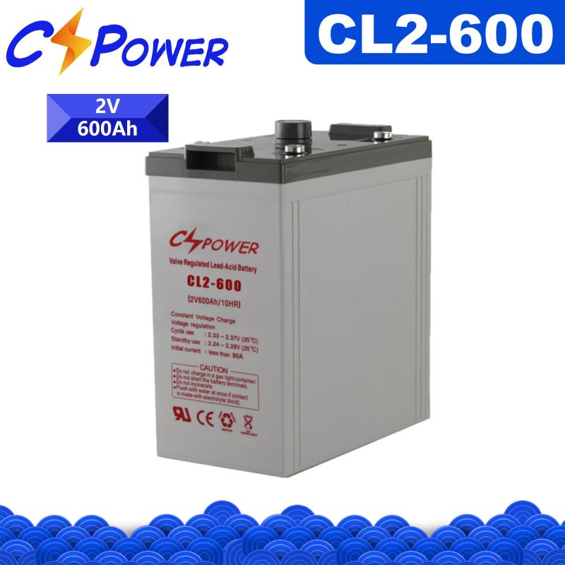 CSPower CL2-600 Deep Cycle AGM Battery