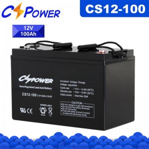 ЦСПовер ЦС12-100А(10ХР) Издржљива ВРЛА АГМ батерија 29 кг