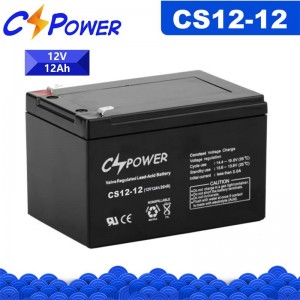 CSPower CS12-12 Durable VRLA AGM Battery