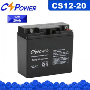CSPower CS12-20 တာရှည်ခံ VRLA AGM ဘက်ထရီ
