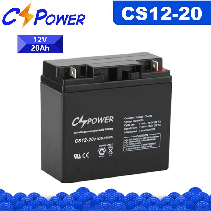 CSPower CS12-20 Durable VRLA AGM Battery